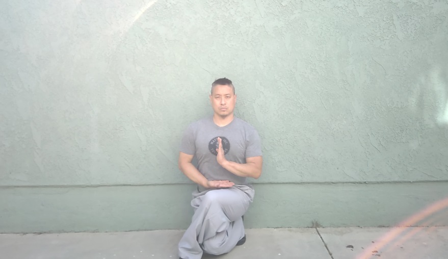 Resting stance - incense pose